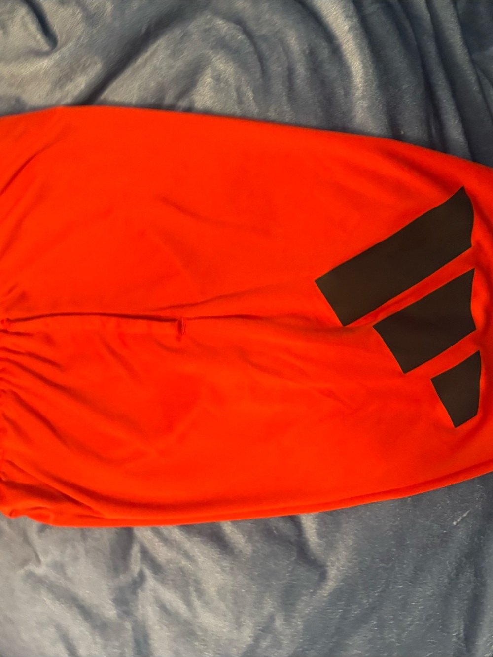 Adidas Youth Medium Red Athletic Shorts